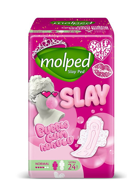 Molped Slay Süper Eko Normal Ped 24 Adet