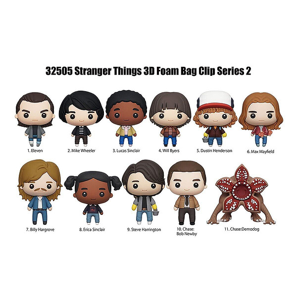 Mono32505 Monogram Stranger Things Klipsli Figür Seri 2 24Lü Display