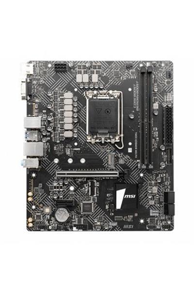 Msı Pro H610M-E Ddr4 3200Mhz 1Xvga 1Xhdmı 1XM.2 Usb 3.2 Matx 1700P (12. / 13. VE 14. Nesil İşlemci Uyumlu)