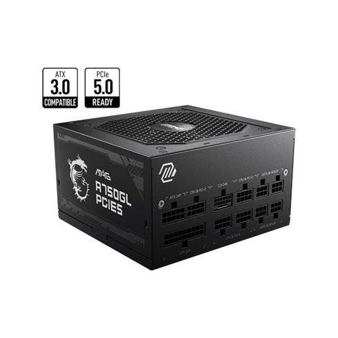 Msı Mag A750GL Pcıe5 750W 80+ Gold Power Supply