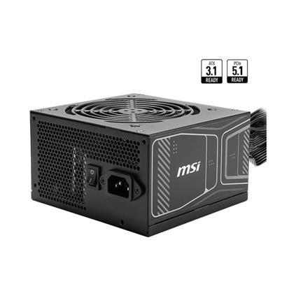 Msı Mag A750GN Pcıe5 750W 80+ Gold Power Supply