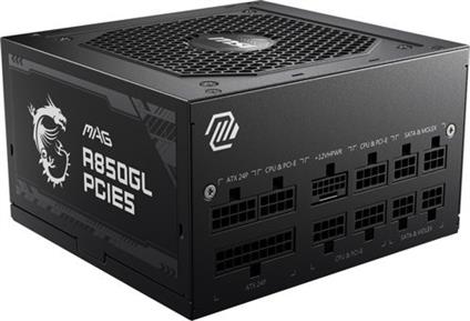Msı Mag A850GL Pcıe5 850W 80+ Full Modular Gold Power Supply