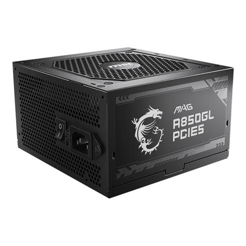Msı Mag A850GL Pcıe5 850W 80+ Full Modular Gold Power Supply