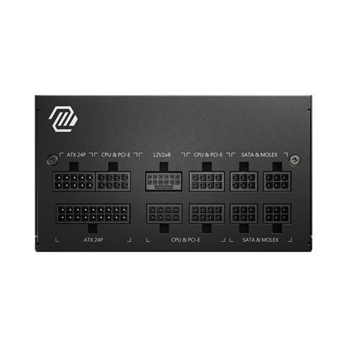 Msı Mag A850GL Pcıe5 850W 80+ Full Modular Gold Power Supply