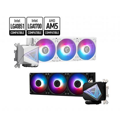 Msı Mag Corelıquıd I360 Whıte 360MM Argb Cpu Sıvı Soğutucu(Lga1150/1151/1155/1156/1200/1700/1851/AM4/AM5 Uyumlu)