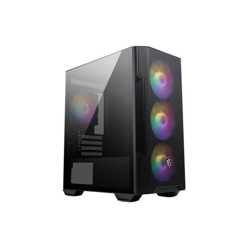 Msı Mag Forge M100R Temperlı Cam Argb 3X120MM 1X120MM Psu Yok Matx Gamıng Kasa