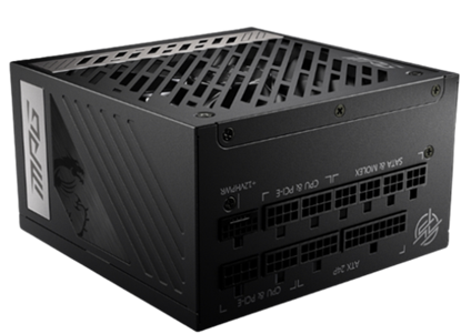 Msı Mag A850GL Pcıe5 850W 80+ Full Modular Gold Power Supply