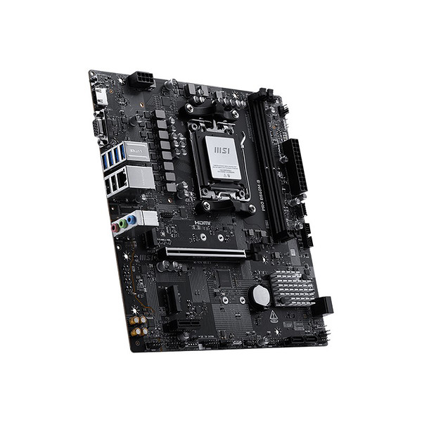 Msı Pro B840M-B Ddr5 8000MT/S 1Xhdmı 2XM.2 Usb-C AM5 Matx (Amd AM5 9000/8000/7000 Serileri İle Uyumlu)