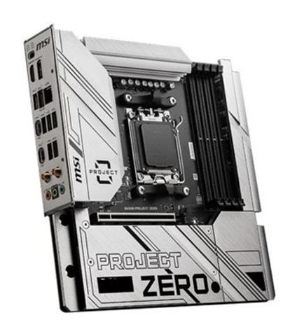 Msı B650M Project Zero Ddr5 7600MT/S 1Xhdmı 1Xdp 2XM.2 Usb Matx AM5 (Amd AM5 9000/8000/7000 Seri İle Uyumlu)