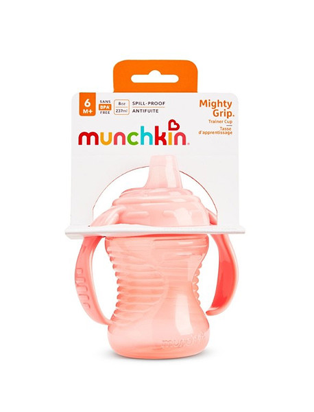Munchkin Might Grip Alıştırma Bardağı 237Ml 6Ay+ 90460 Pembe