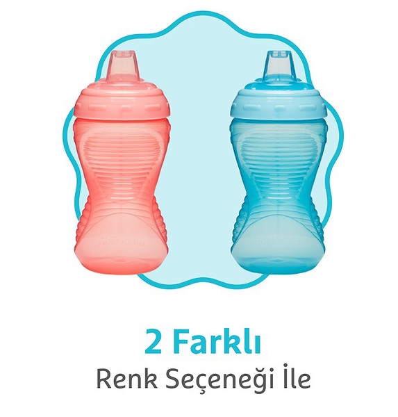 Munchkin Might Grip Alıştırma Bardağı 296Ml 9Ay+ Mavi