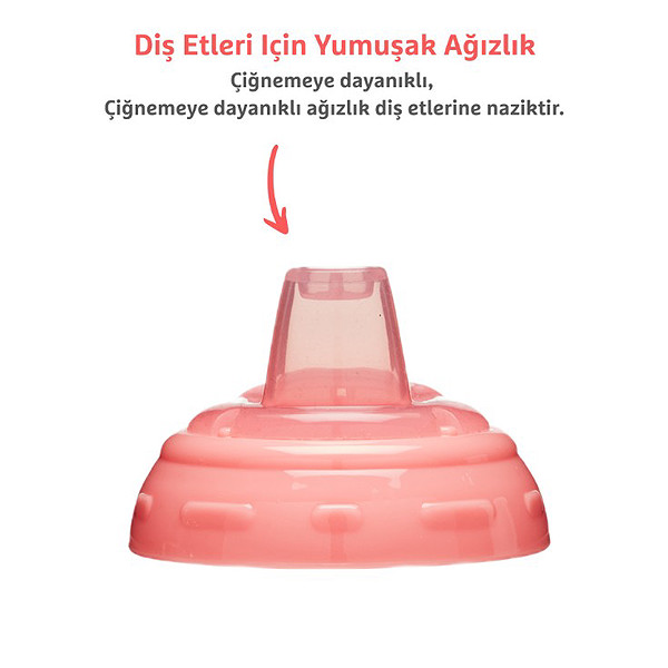 Munchkin Might Grip Alıştırma Bardağı 296Ml 9Ay+ Pembe