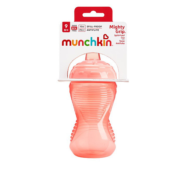 Munchkin Might Grip Alıştırma Bardağı 296Ml 9Ay+ Pembe
