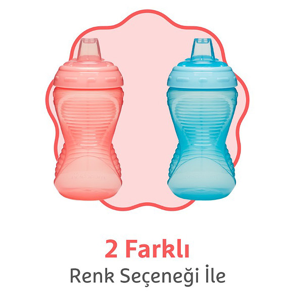 Munchkin Might Grip Alıştırma Bardağı 296Ml 9Ay+ Pembe