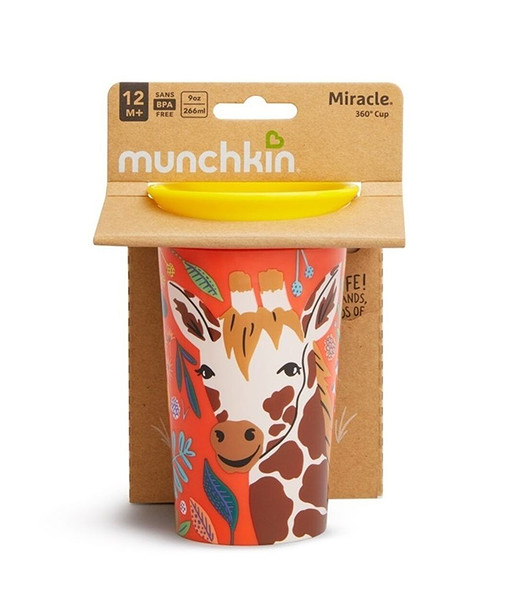 Munchkin Mucize 360° Wildlove Alıştırma Bardağı 12 Ay+ 266 Ml Zürafa