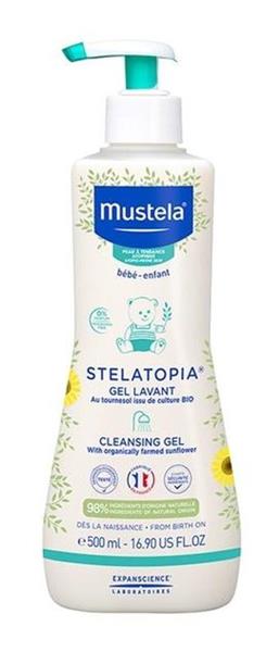 Mustela Stelatopia Cleansing Gel Şampuan 500 Ml