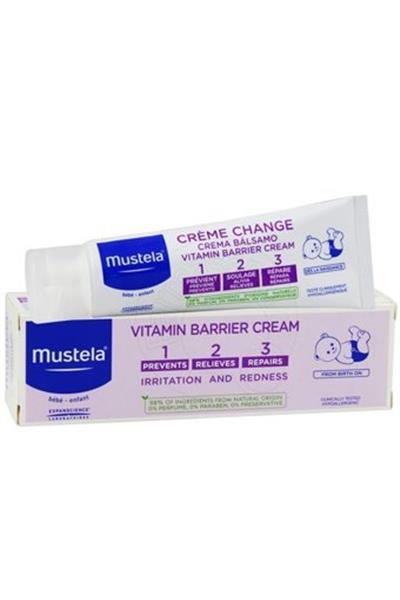 Mustela Baby Vitamin Barrier 1.2.3.Cream Pişik Önleyici Krem 50 Ml