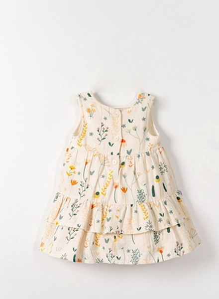 NK Sunflower Elbise 71603 Krem