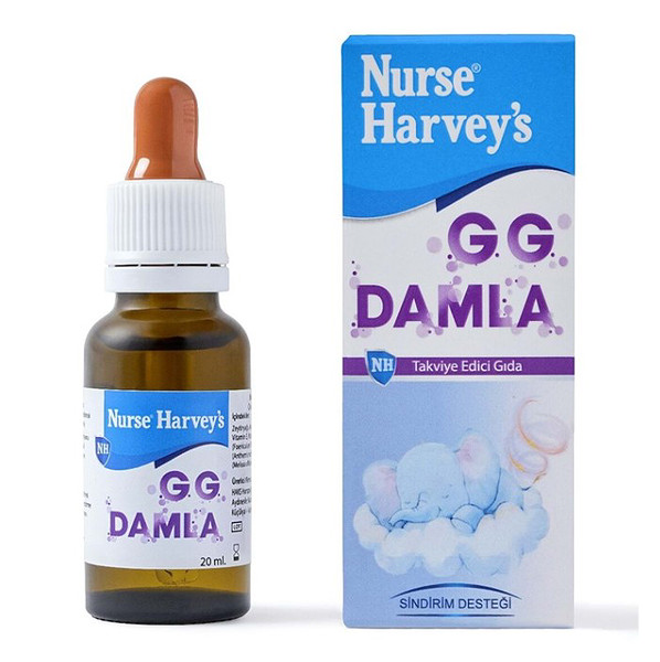 Nurse Harvey's GG Bitkisel Gaz Giderici Damla 20 Ml