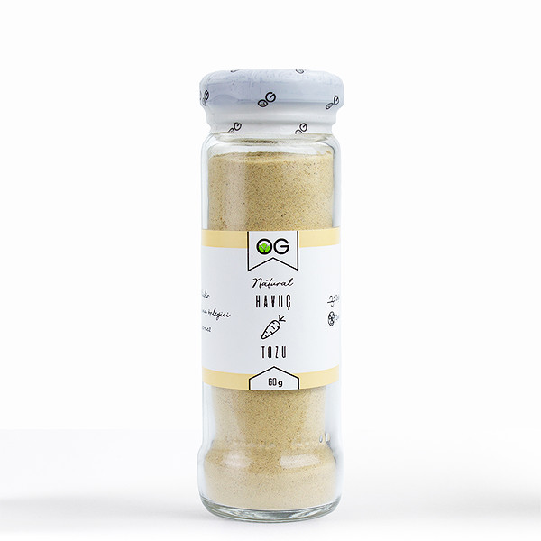 OG Natural Havuç Tozu 60 Gr Doğal Baharat