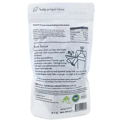 OG Natural Organik Sebzeli Bakliyat Bebek Kuskusu 250G +6 Ay