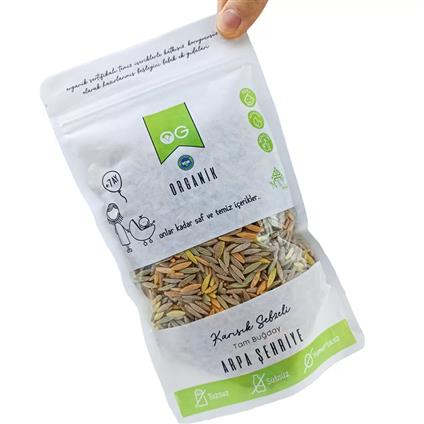 OG Natural Organik Karışık Sebzeli Tam Buğday Arpa Şehriye 250 Gr