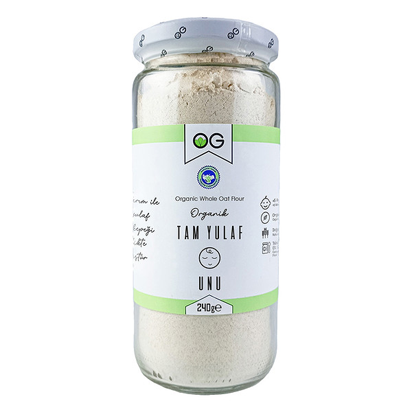 OG Natural Organik Tam Yulaf Unu 240Gr
