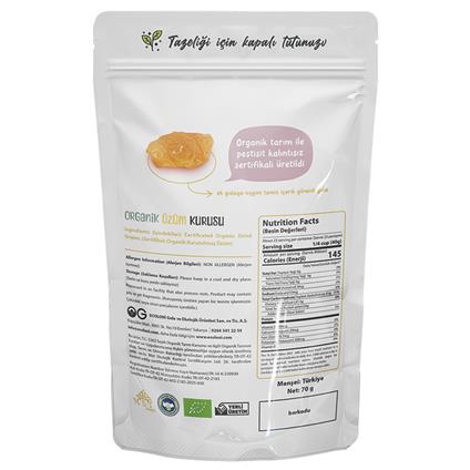 OG Natural Organik Üzüm Kurusu 70 Gr