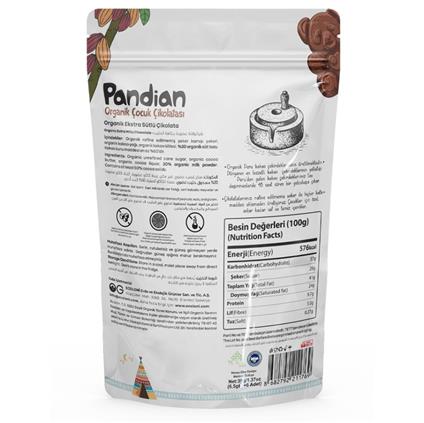 OG Natural Pandian Organik Çocuk Çikolatası 36 Gr