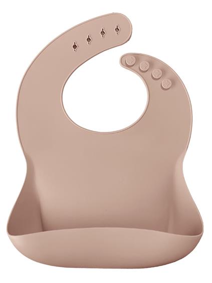 Oioi Basics Silikon Mama Önlüğü Bubble Beige