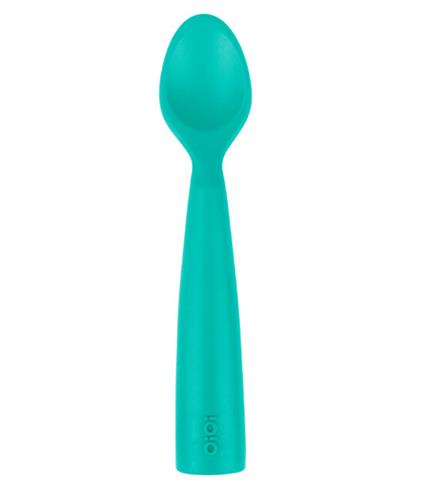 Oioi Blw I Silikon Beslenme Seti 3'Lü (Kaseli) Aqua Green