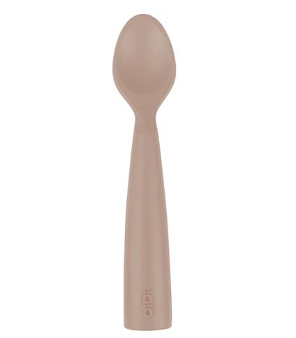 Oioi Nam Nam Silikon Mama Kaşığı Bubble Beige