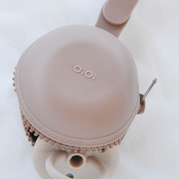 Oioi Pod Silikon Emzik Kutusu Bubble Beige