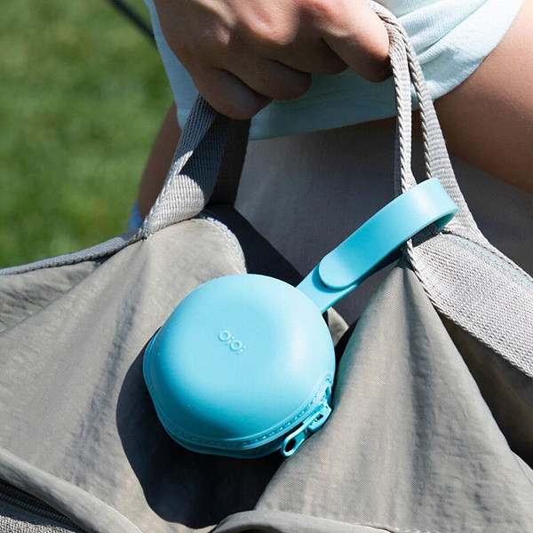 Oioi Pod Silikon Emzik Kutusu Mineral Blue