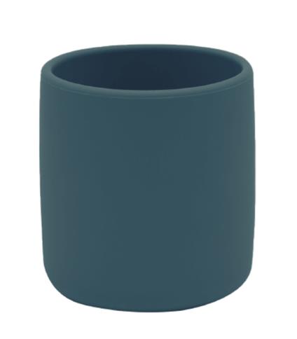 Oioi Silikon Mini Bardak Deep Blue