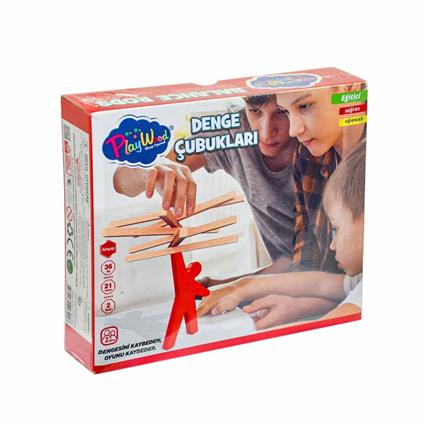 Ony-390 Ahşap Denge Çubukları -Onyıl