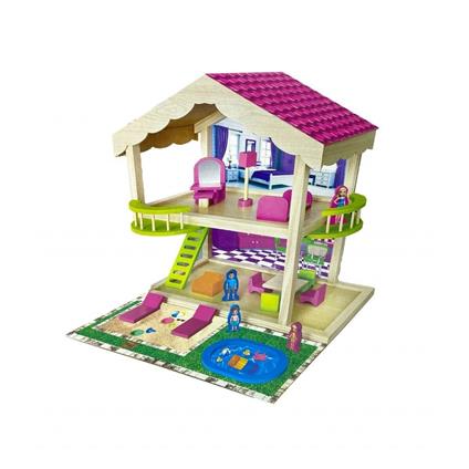 Ony-414 Kutuda Ahşap Villa Seti
