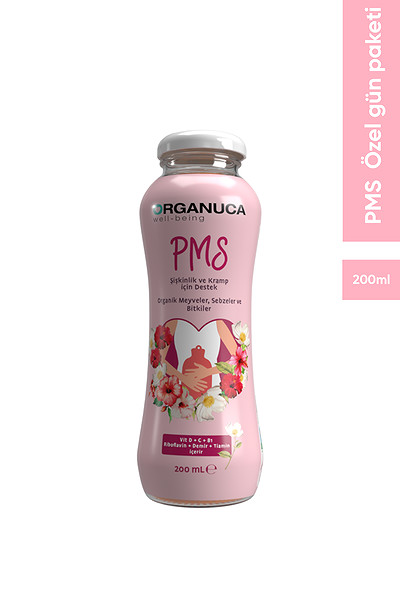 Organuca Pms Destekleyici Vitamin Takviyeli Bitki Çayı 200Ml
