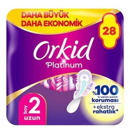 Orkid Ultra Platinum Gece Ped 24'Lü