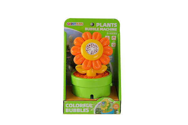 P82308 Işıklı Baloncuk Çıkaran Saksılı Çiçek