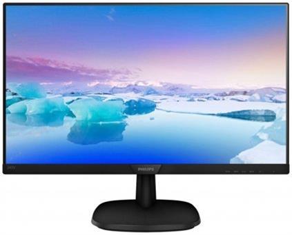 23.8 Phılıps 243V7qjabf/00 Ips 4MS 75Mhz 1Xvga 1Xhdmı 1Xdp Fhd 1920X1080 Hoparlör Flıcker-Free Vesa Siyah
