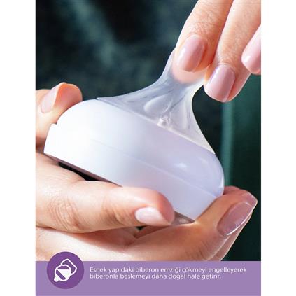 Philips Avent Doğal Tepkili Natural Response PP Biberon 260 Ml 1+ Ay Mavi
