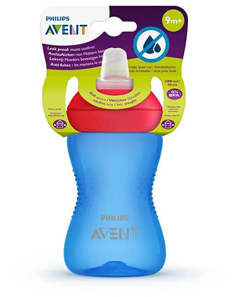 Philips Avent Yumuşak Uçlu Bardak 300 Ml Mavi