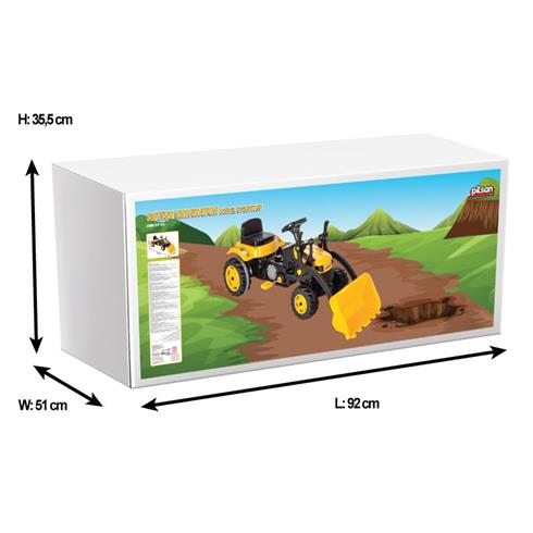 Pilsan Active Kepçeli Pedallı Traktör 07-315 Sarı