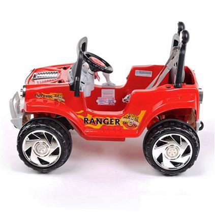 Pilsan Ranger 12 V Üstü Açık Tek Kişilik Akülü Jip Kırmızı