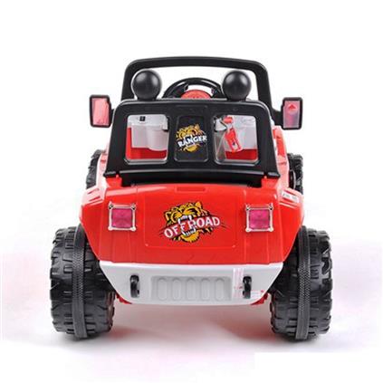 Pilsan Ranger 12 V Üstü Açık Tek Kişilik Akülü Jip Kırmızı