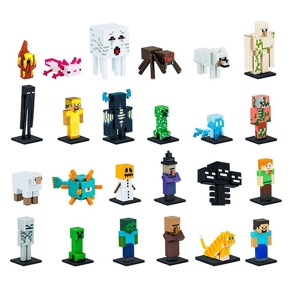 Pmı MC2005 Minecraft Sürpriz 3D Figür Toppeez 24Lü