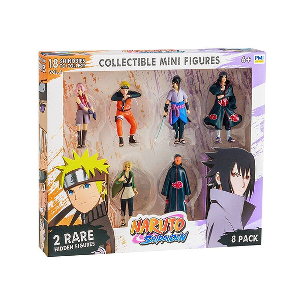 Pmı Nsh2070s Naruto 8Lİ Koleksiyon Figür Seti Asorti