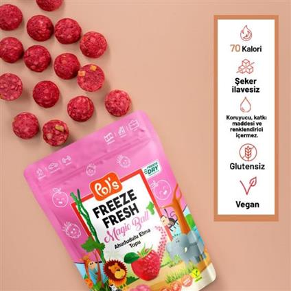 Pol’S Freeze Fresh Magic Ball Ahududulu Elma Topu 20 Gr