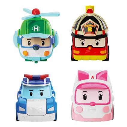 Polı Mrt-760 Robocar Poli Mini Kasabanın Kurtarma Araçları 4Lü Set